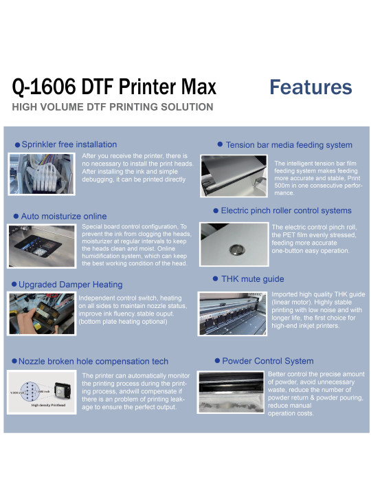 6 Head DTF Printer 6 Head DTF Printer